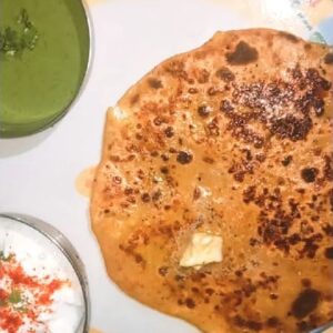 2 Aloo-Matar Parathav