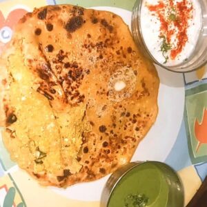 2 Mix-Veg Paratha